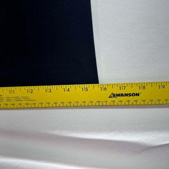 Alice and Olivia Classic Black Wide Leg Pants Size 4, 30" Inseam 16" Leg Flare - Picture 6 of 9